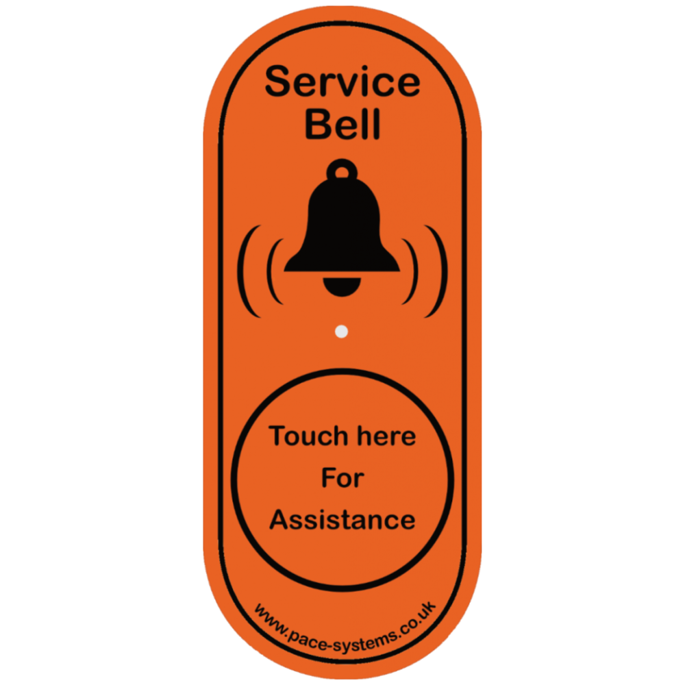 Touch Glass Service Bell - Additional - Mk2