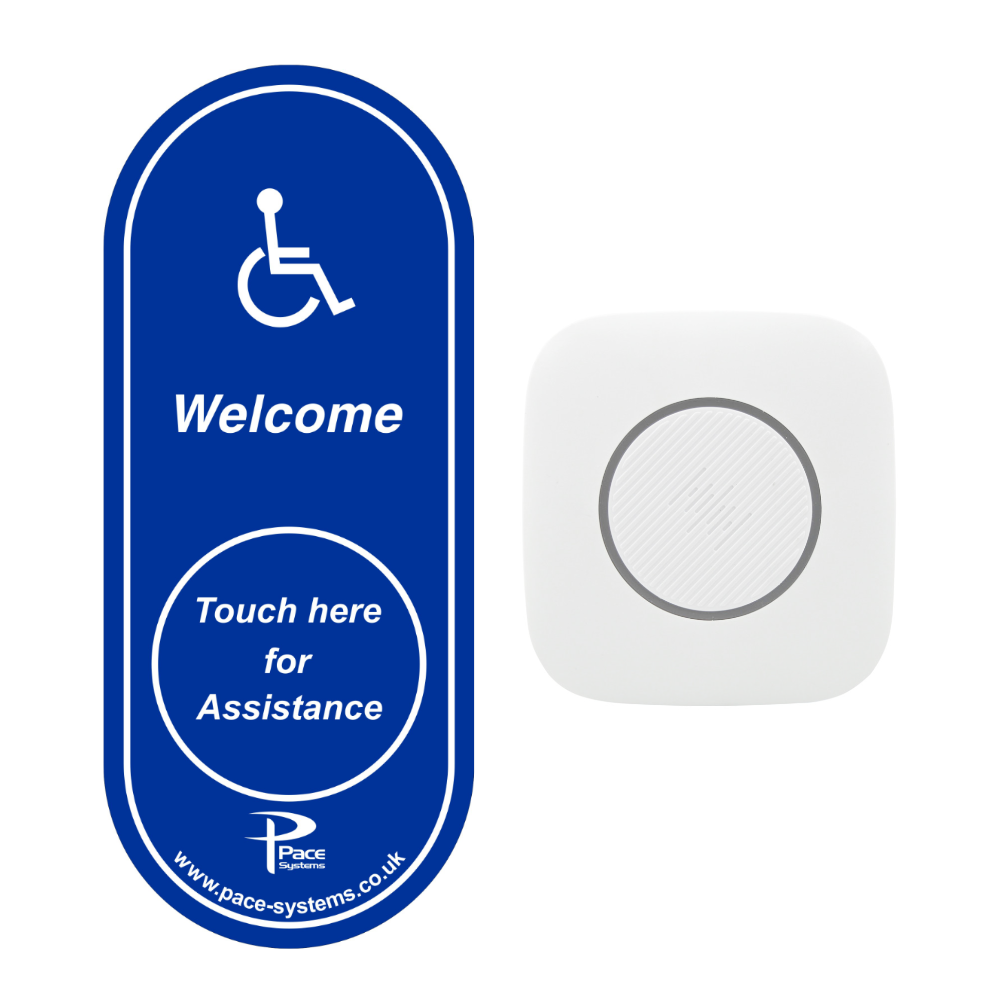 Touch Glass Alerter with Dual-Purpose Chime - Mk3
